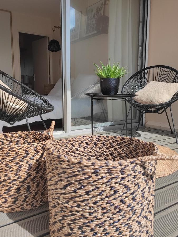 קונקרנו Le 3 Appartement Vue Mer Avec Jardin 100M De La Plage Et De La Thalasso מראה חיצוני תמונה